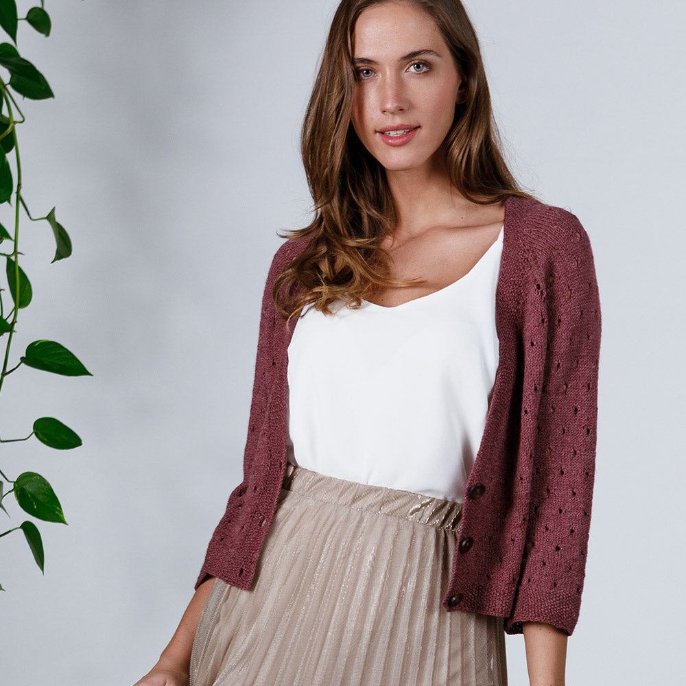 Pascuali Tamara Cardigan Schema Maglia Scollo a V
