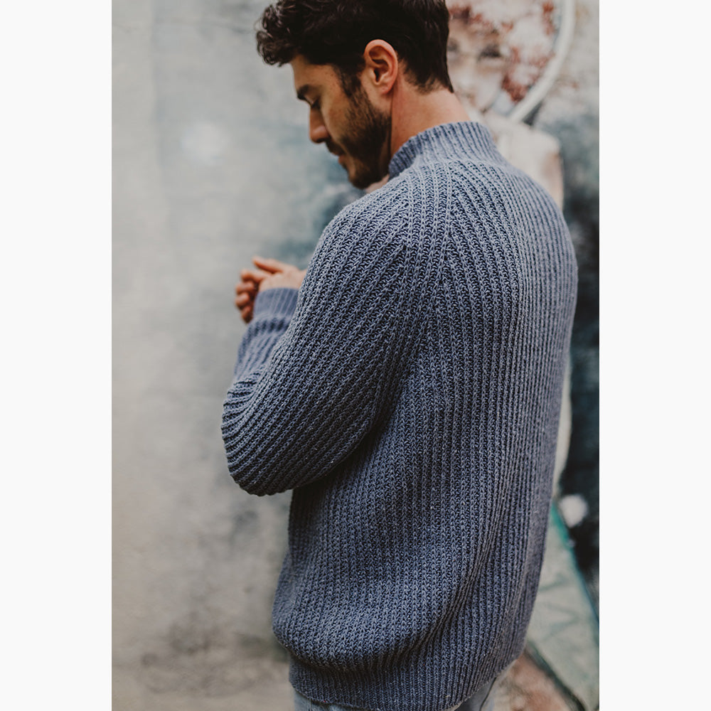 Pascuali Ketan cardigan schema maglia cerniera