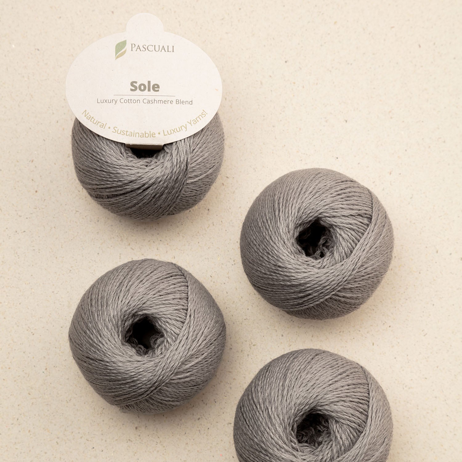 Pascuali Sole filato cotone Pima e cashmere per estate