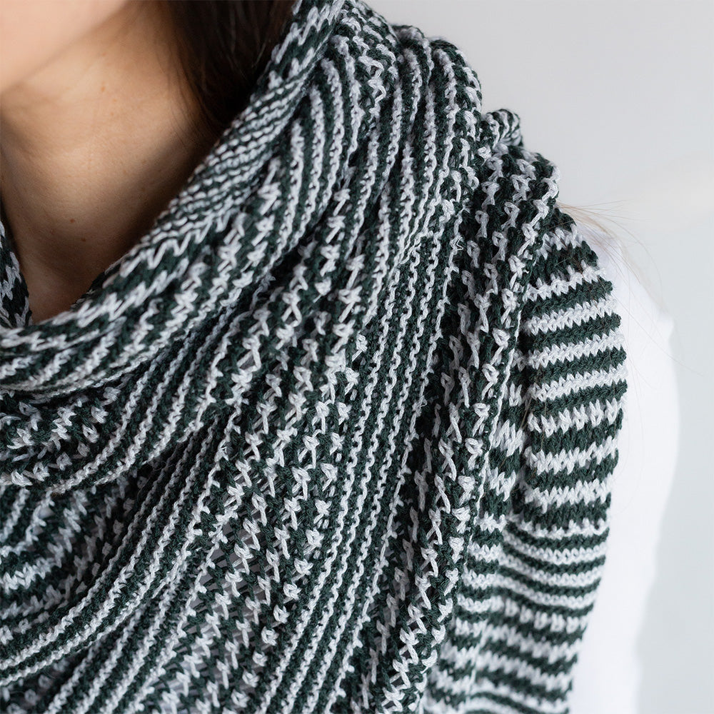 Pascuali Ocean Dive Shawl schema maglia scialle triangolo