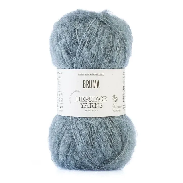 Rosarios4 Bruma filato tinta unita mano piena
