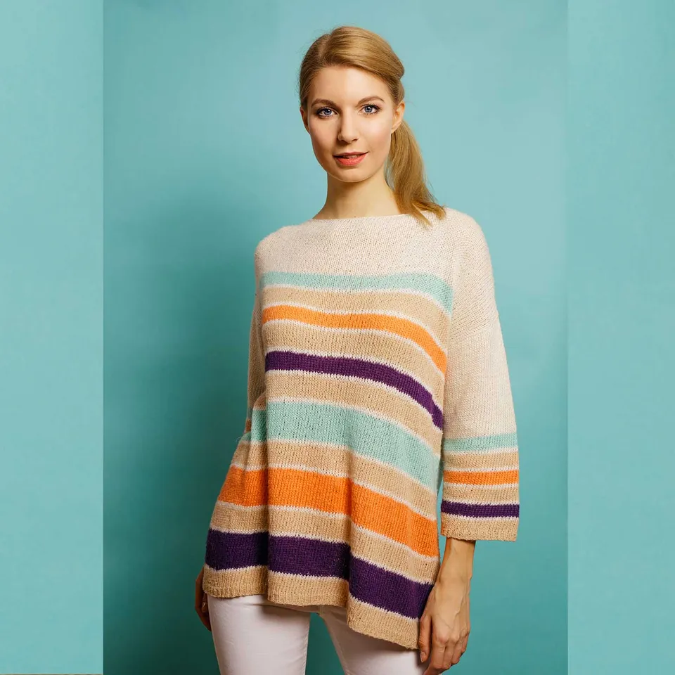 Pascuali Jardineria Sweater schema maglia PDF cotone
