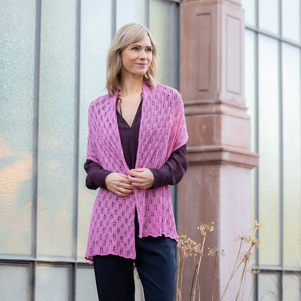 Pascuali Flower Stole stola schema maglia download