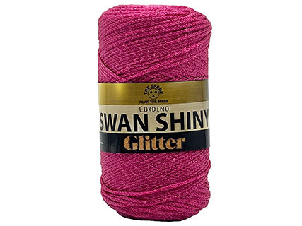 Il Filo di Arianna Swan Shiny Glitter cordino bianco 6401 250g
