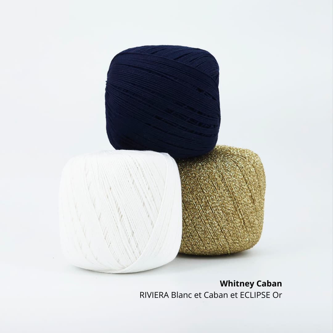 Annyblatt Whitney kit top uncinetto giada cotone