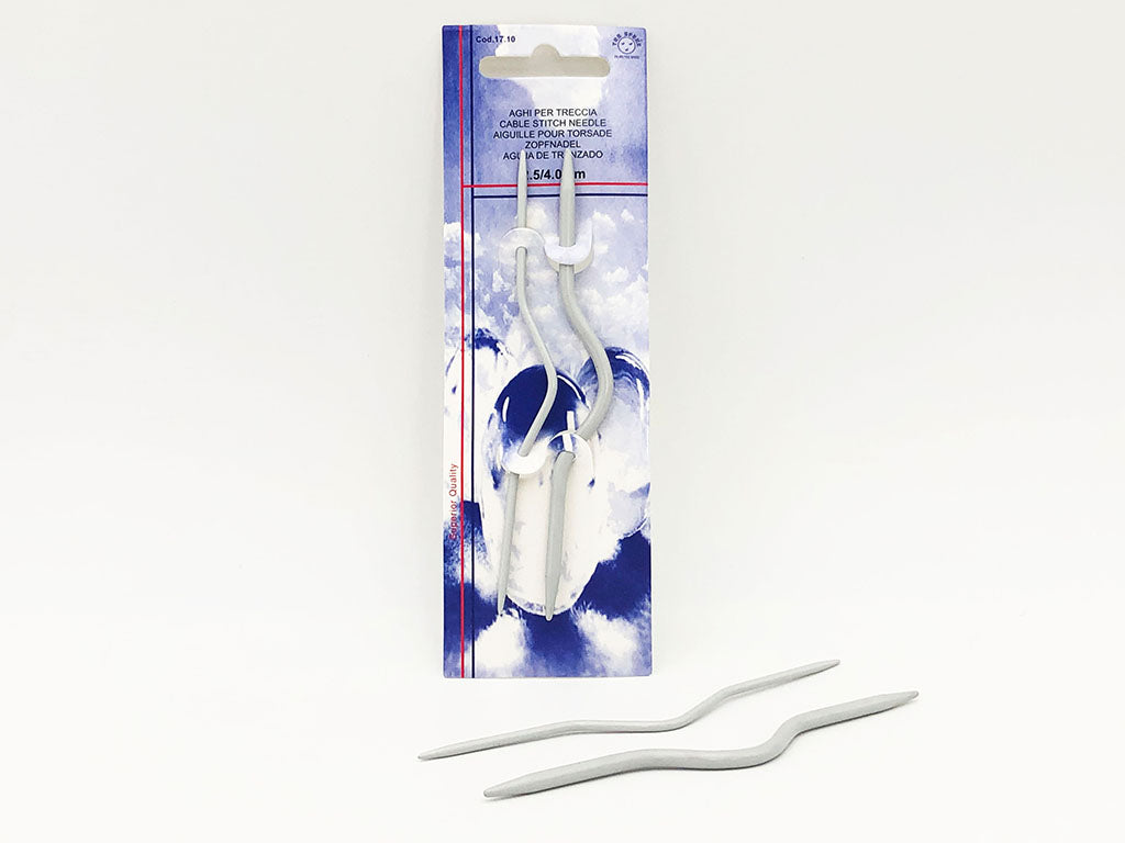 Il Filo di Arianna Aghi per trecce ferri 2-4 mm 2 pezzi