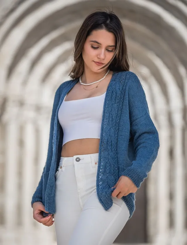 Rosarios4 336 Portico schema maglia donna