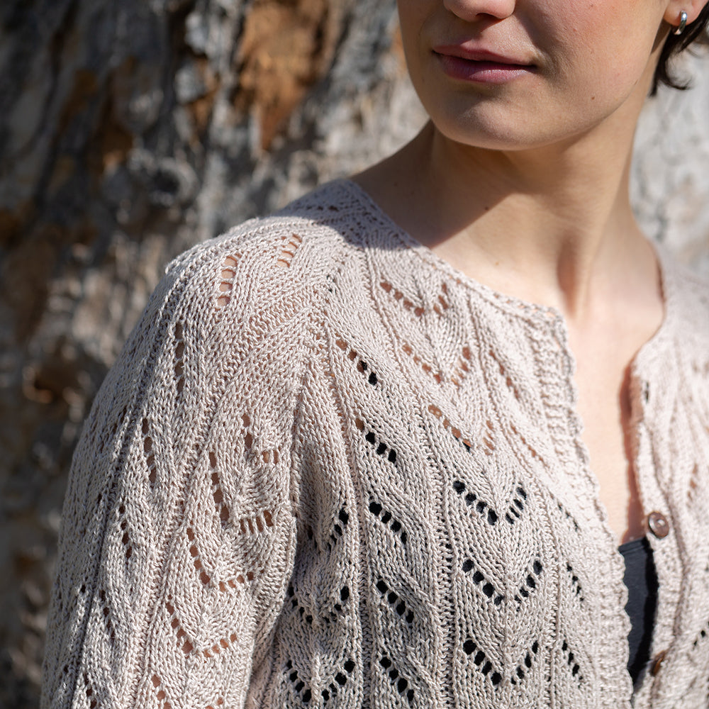 Pascuali Light Drift Cardigan schema maglia PDF estivo