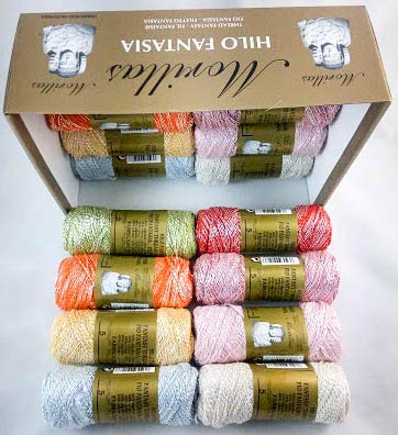 Morillas Zepelines Bombilla N.5 filato 16 gomitoli lurex