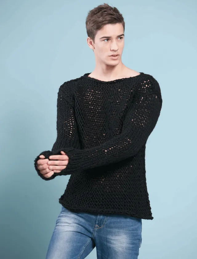 Rosarios4 104a Camisola Bulky Light schema maglia maglione