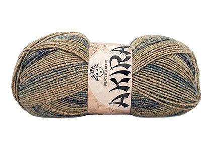 Il Filo di Arianna Akira filato pesca 01 100 g lurex sfumato