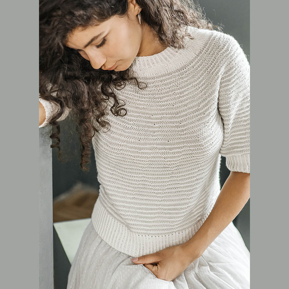 Pascuali Alisea Short-Sleeved Pullover modello maglia maniche corte