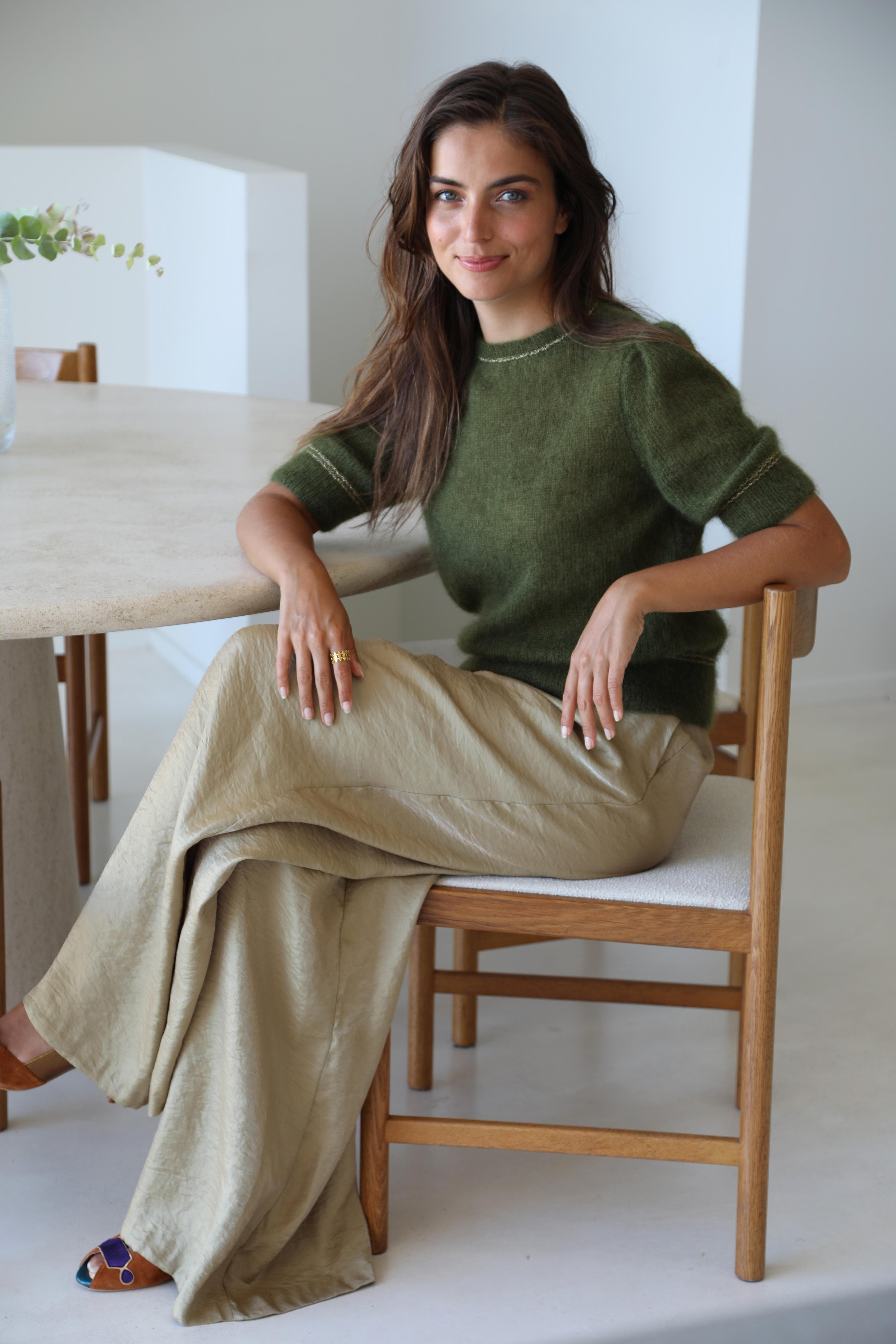 Anny Blatt Monica kit maglia pullover mohair leggero