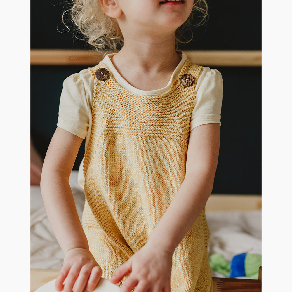 Pascuali Dana Overalls pattern maglia salopette bimba