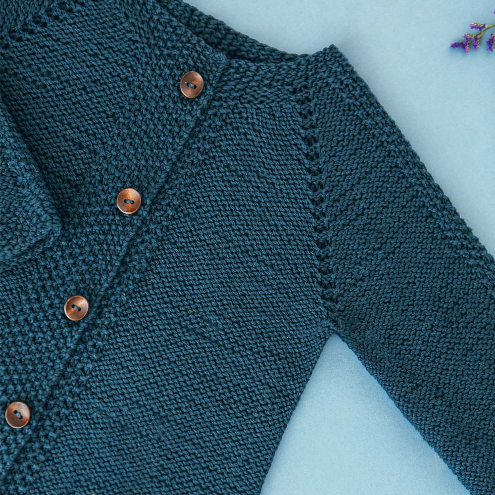 Pascuali Bene Schema Maglia Cardigan Bambino 94-110