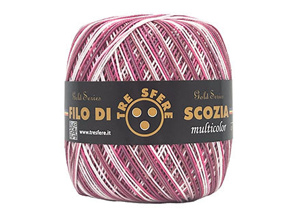 Il Filo di Arianna Scozia Multicolor 5 cotone 80g Tiffany