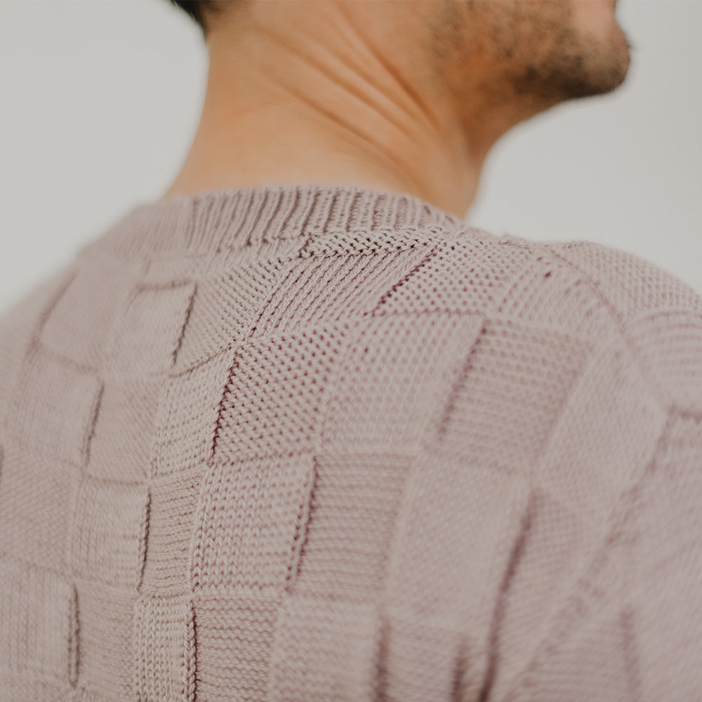Pascuali Camilo Pullover schema maglia cotone quadri