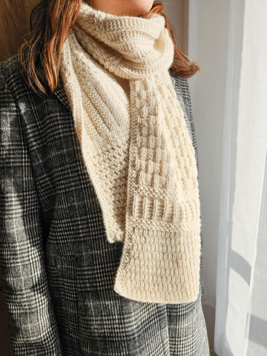 Pascuali Sayama filato lana lama e highland jacquard