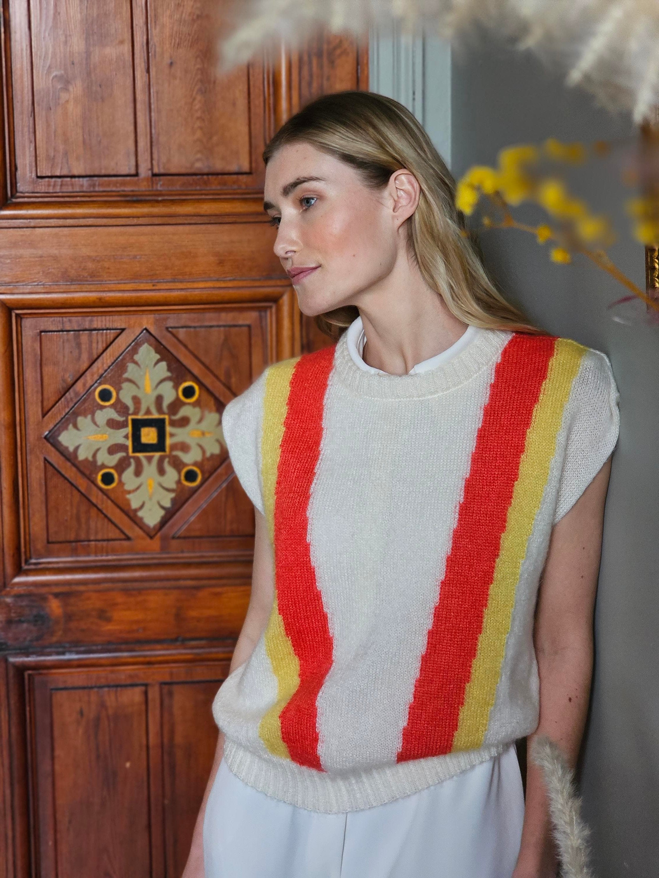 Anny Blatt Sandra top mohair Capucine e Joie