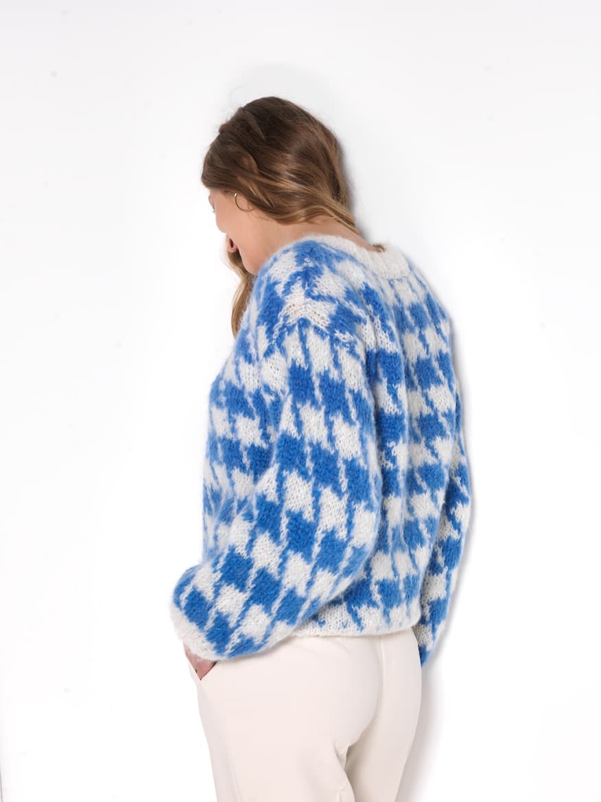 Annyblatt Allen pullover kit maglia mohair S madone naturale