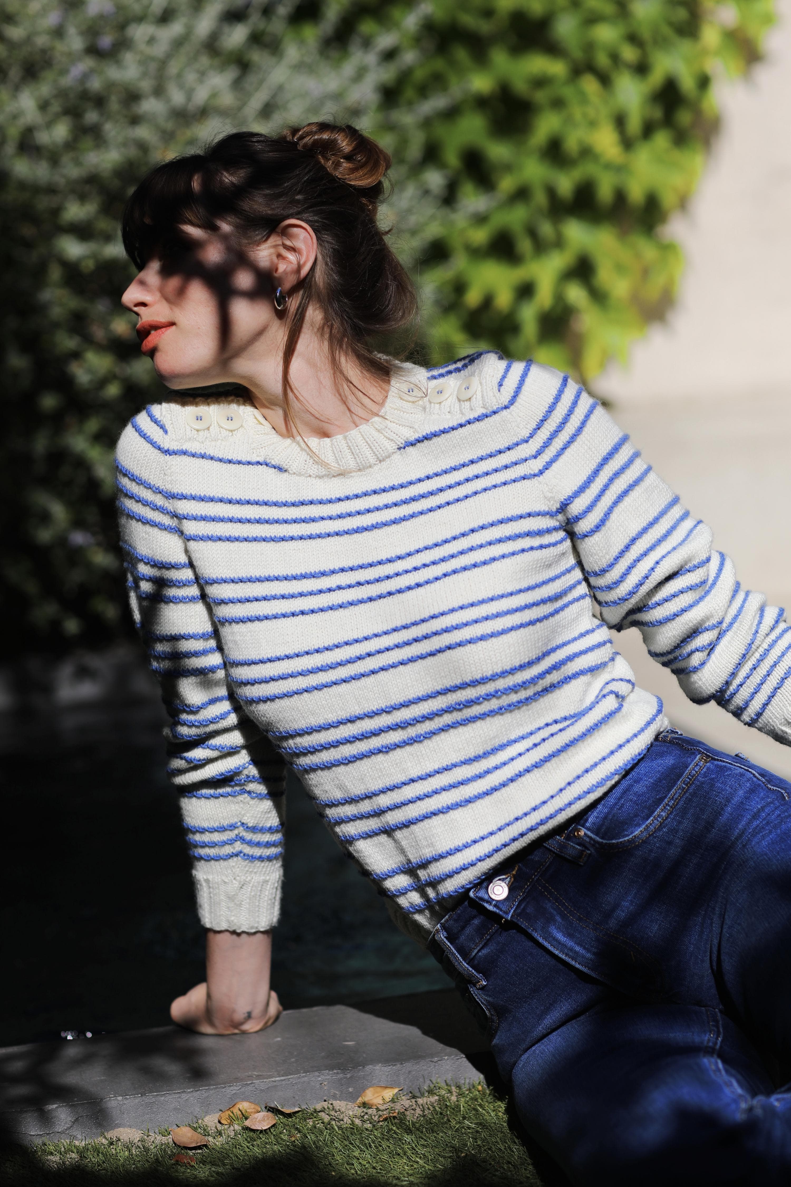 Anny Blatt Rebecca kit maglia merino nattier taglia S