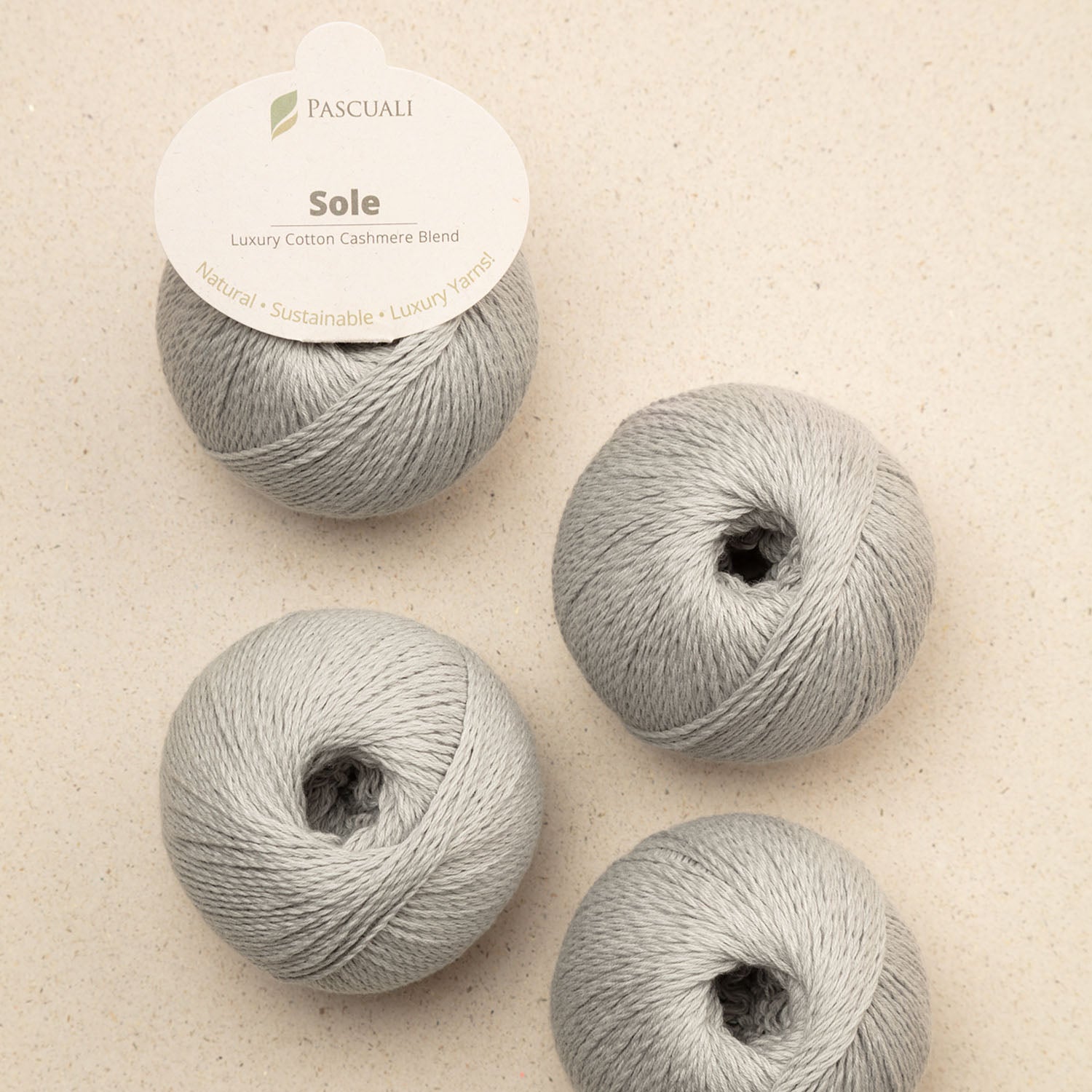 Pascuali Sole filato cotone Pima e cashmere per estate