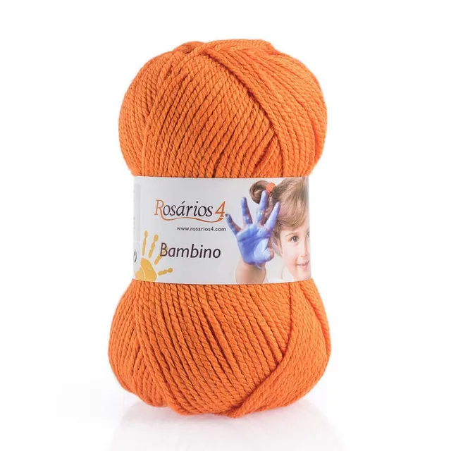 Rosarios4 Bambino filato neonato tinta unita
