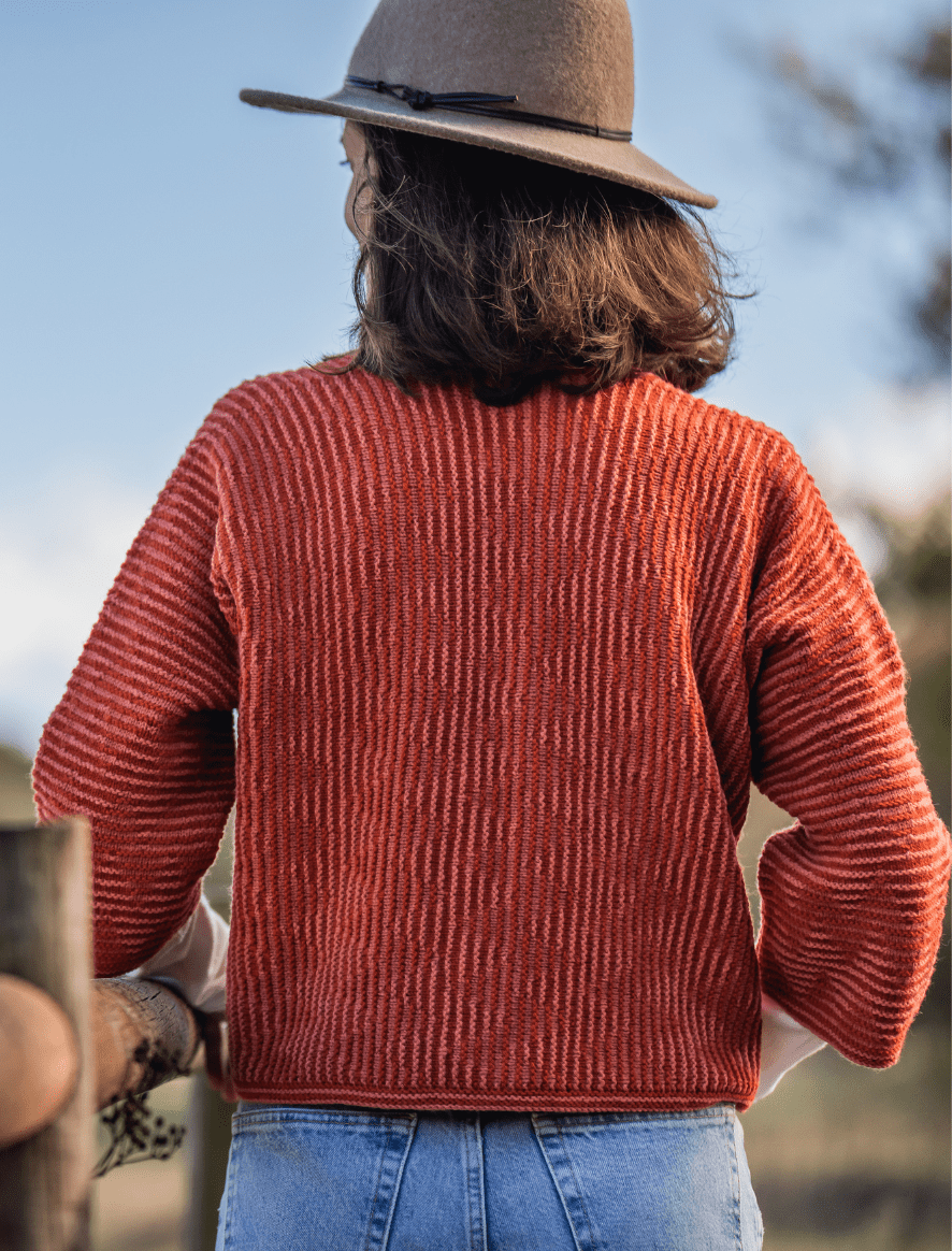 Rosarios4 410 Sombra schema cardigan donna