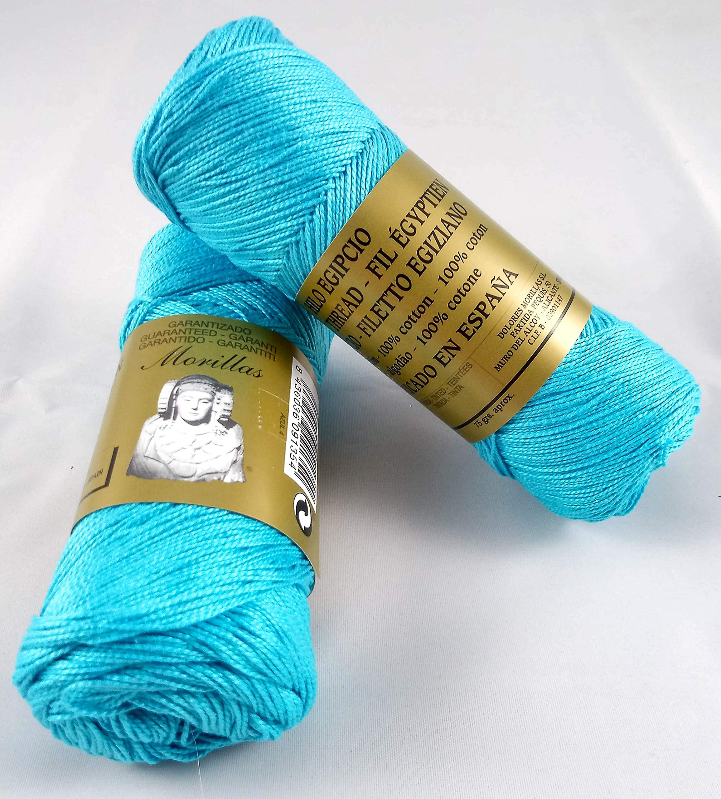 Morillas Zepelines Ne 8/2 filo cotone 2x70 g blu 4 mercerizzato