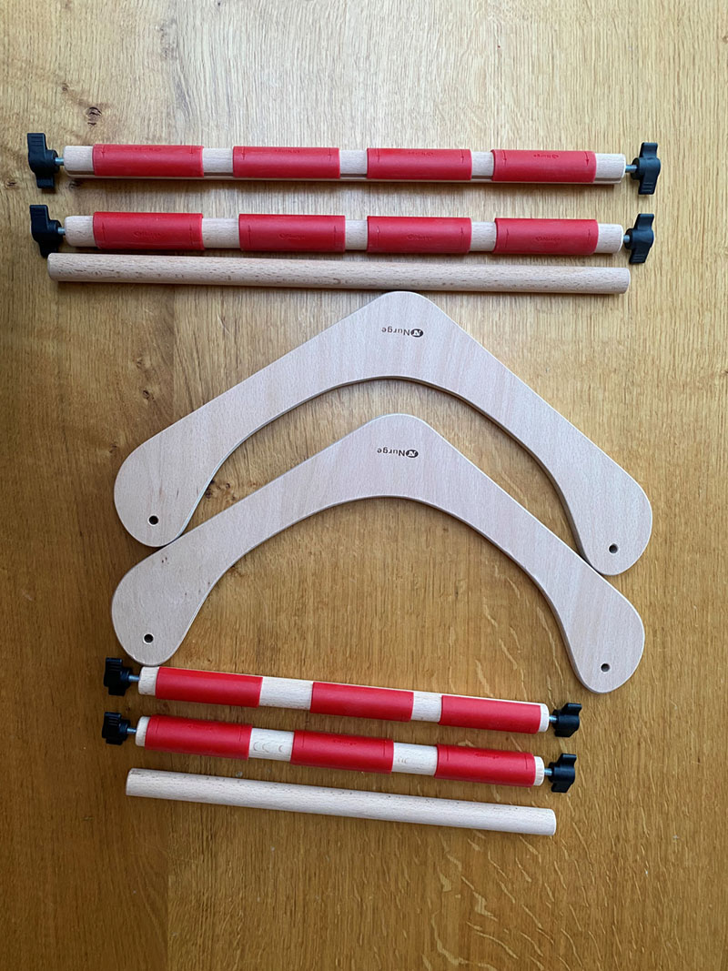 Nurge Frame telaio da ricamo legno
