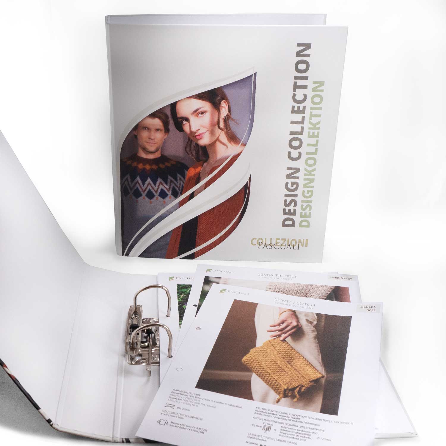 Pascuali Design raccoglitore portaschemi A4 fantasia