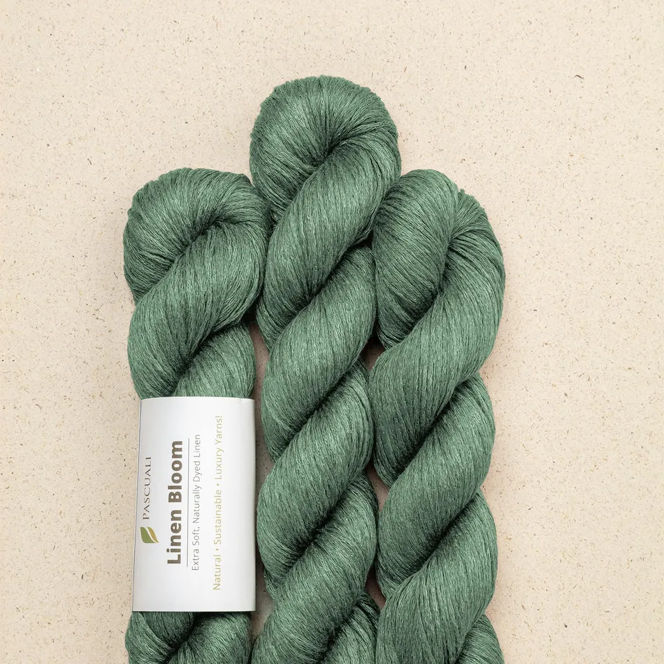 Pascuali Linen Bloom filato lino bio chainette 50g
