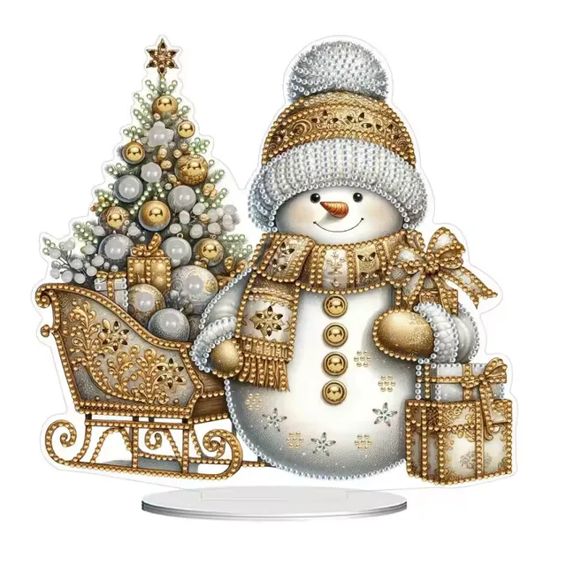 Il Filo di Arianna Diamond Painting plexiglass decorazione Natale