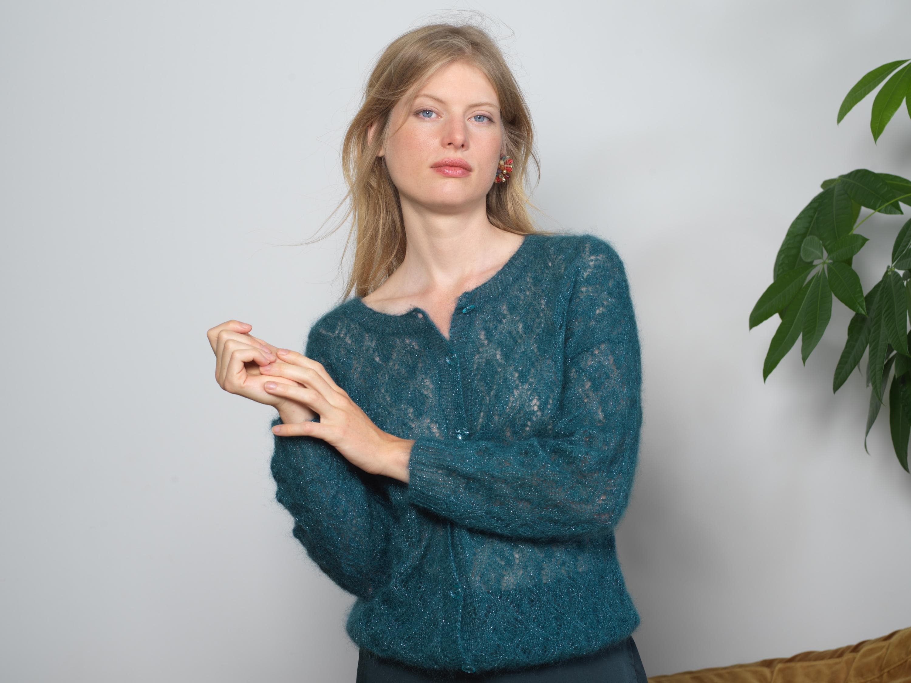Annyblatt Justine cardigan kit maglia dubai taglia M