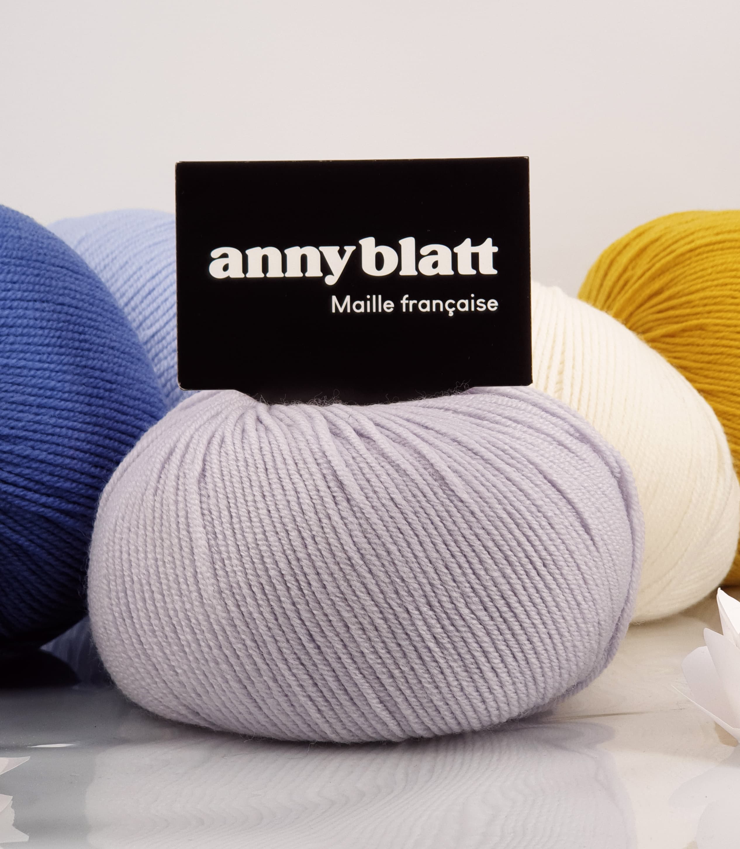 Anny Blatt Baby Blatt gomitolo merino bianco