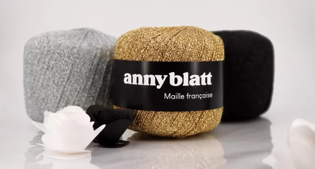 Anny Blatt Eclipse gomitolo filato brillante oro