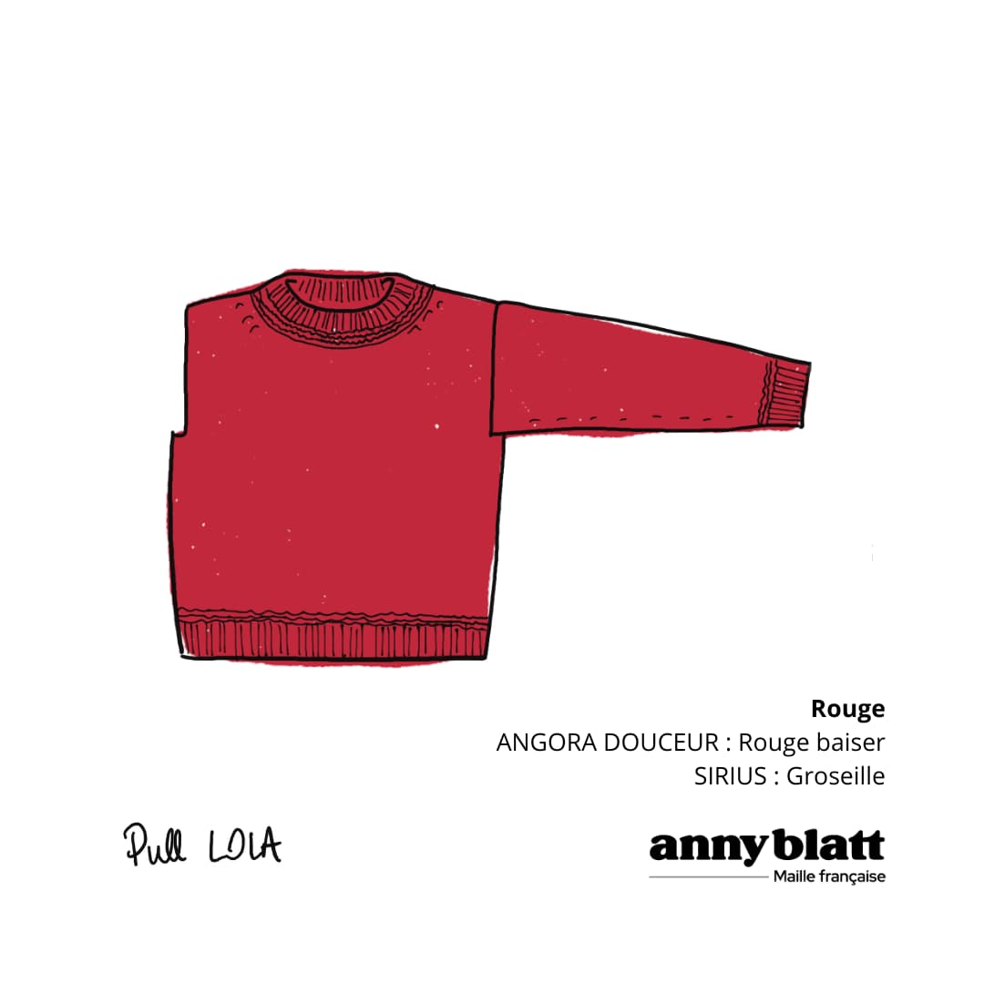 Annyblatt Lola kit maglia mohair dune M