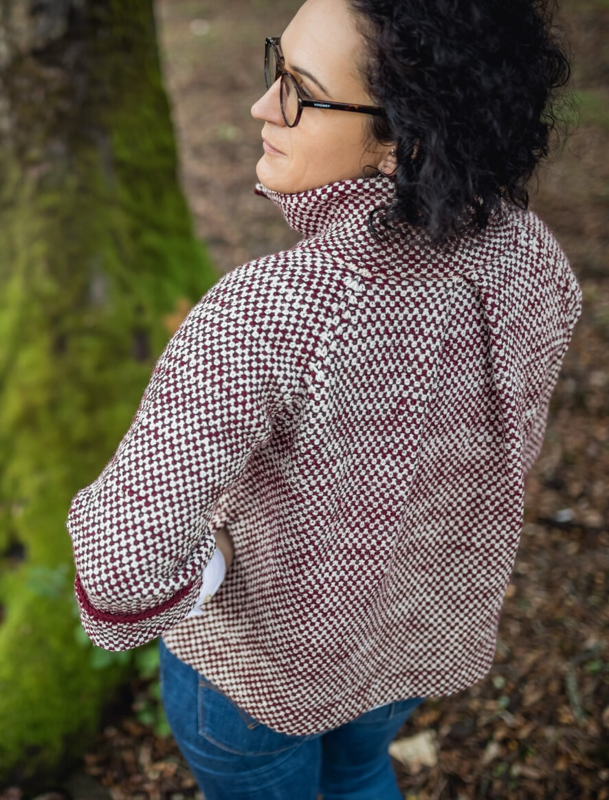Rosarios4 243 Casaco Amalia schema cardigan donna