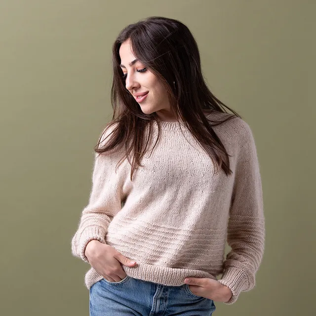 Pascuali Delicate Stripes schema pullover cotone