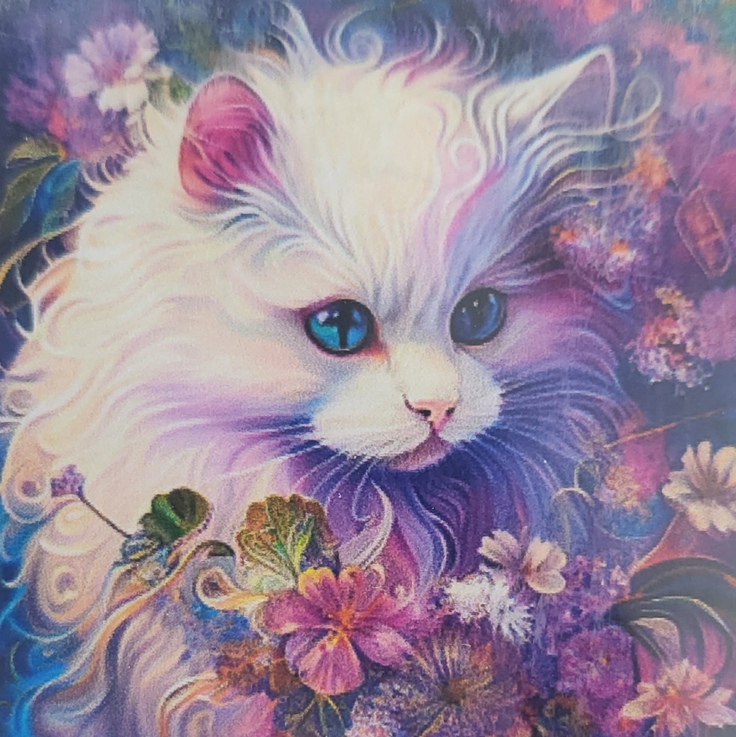 Il Filo di Arianna tela diamond painting 30x30 disegno completo