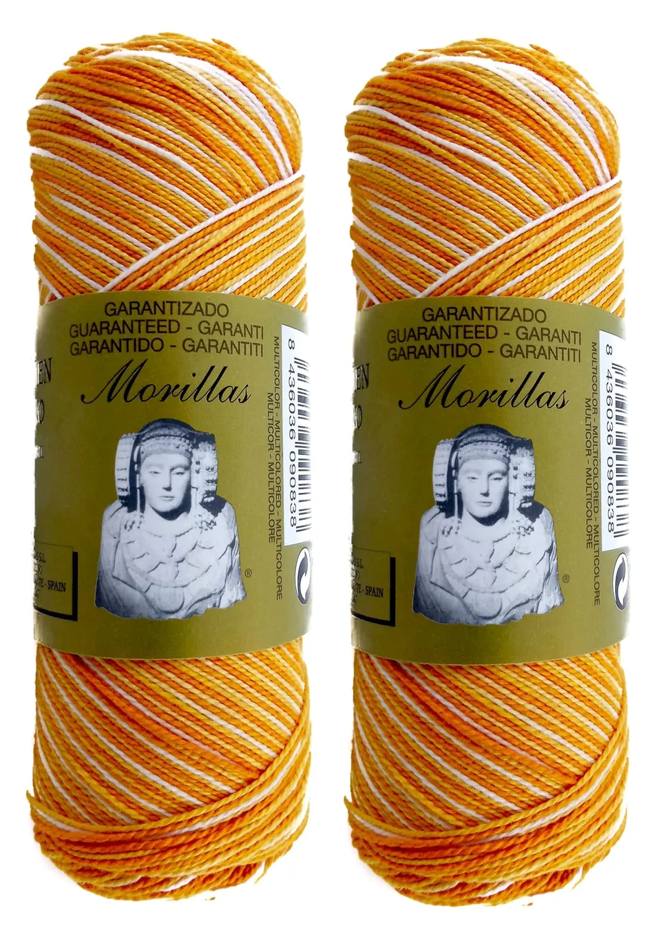 Morillas Zepelines Ne 5/2 cotone perlato giallo 28 2x75g