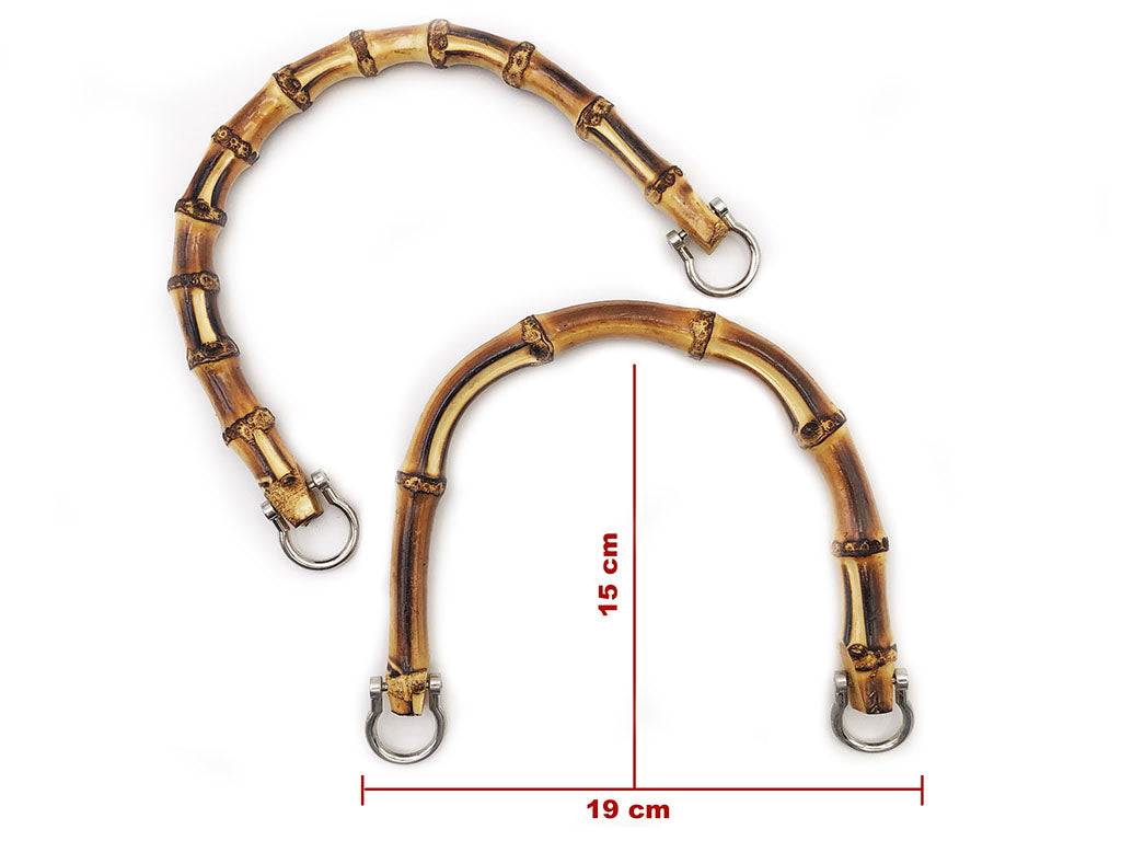 Il Filo di Arianna Bamboo manici tondi oro 17 cm