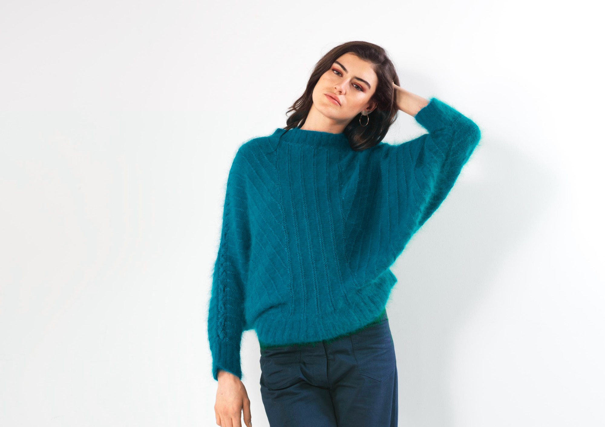 Annyblatt Cerbère kit maglia pullover angora