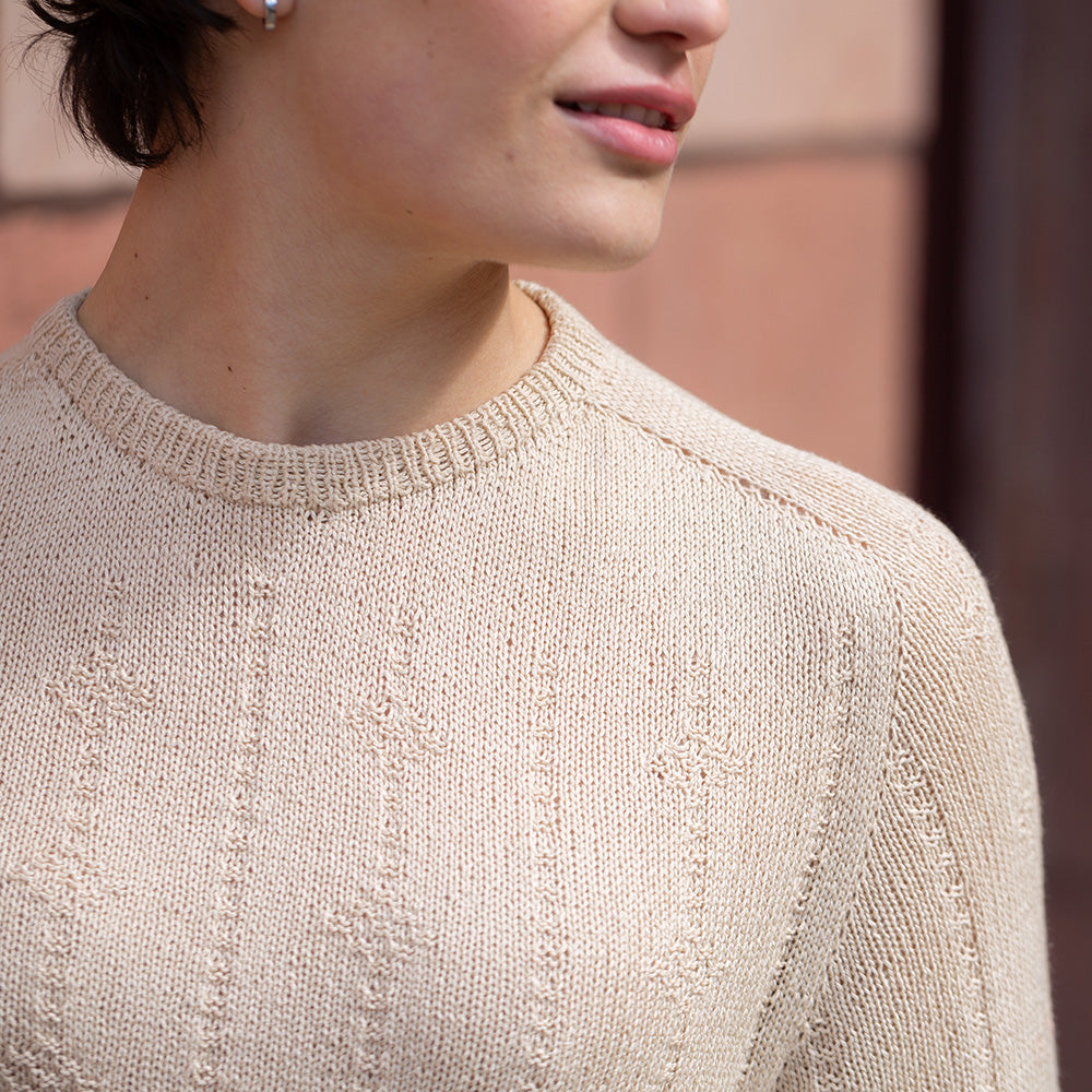 Pascuali Moon Weave Sweater schema maglia PDF lyocell