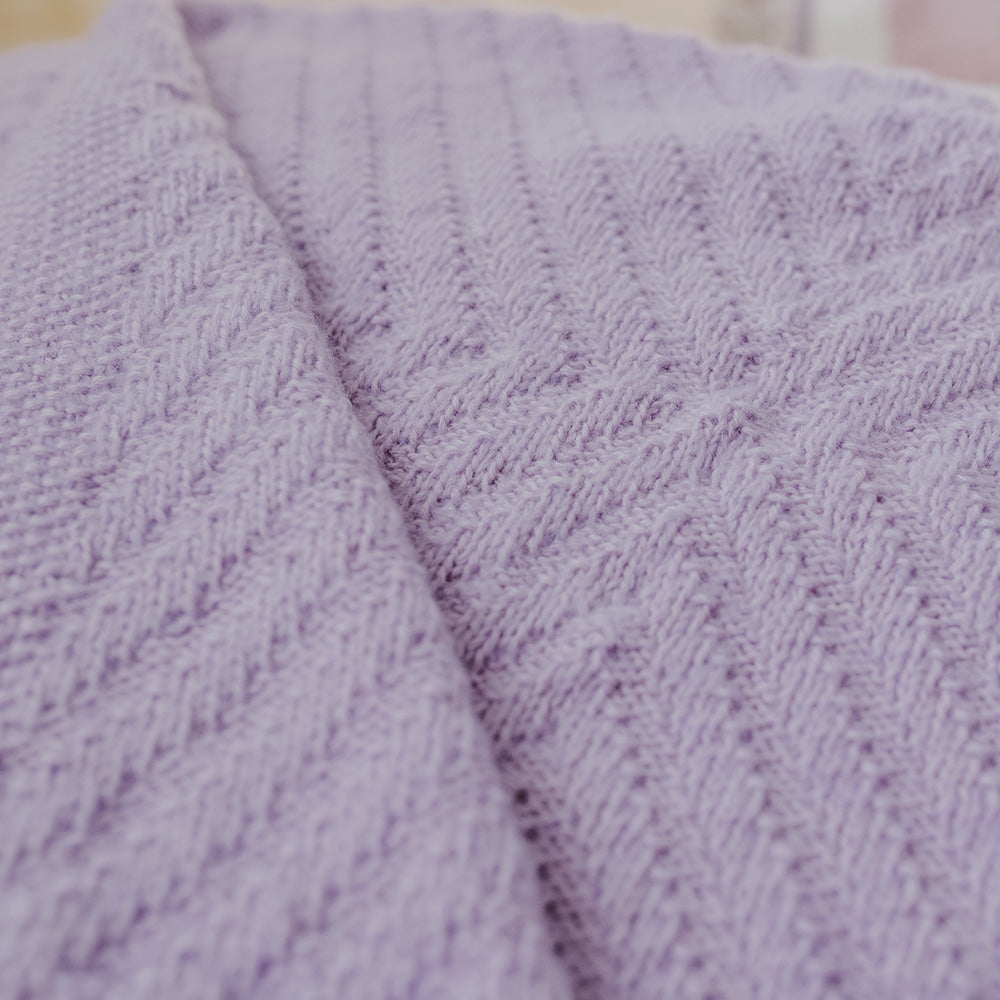 Pascuali Billy Blanket schema maglia coperta neonato 80x100