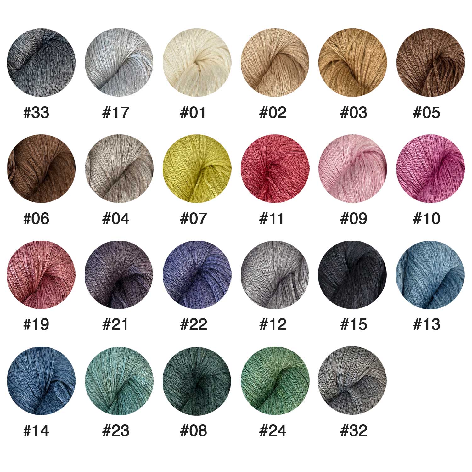 Pascuali Linen Bloom filato lino bio chainette 50g
