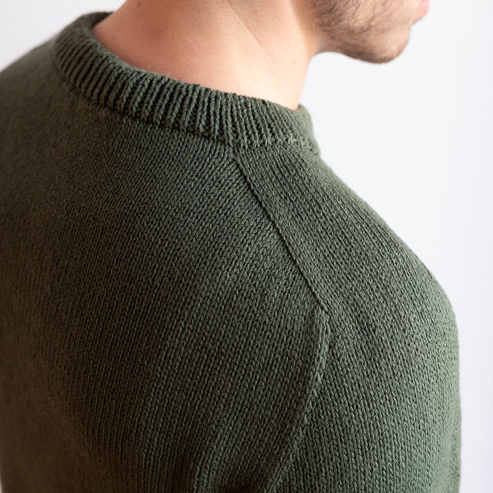 Pascuali Color Dipped Pullover schema maglia bicolore S-5XL