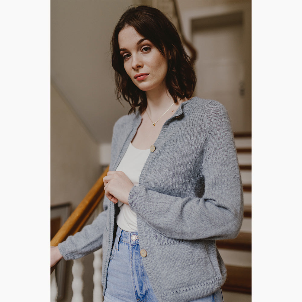 Pascuali Kayra cardigan schema maglia download taglie XS-5XL