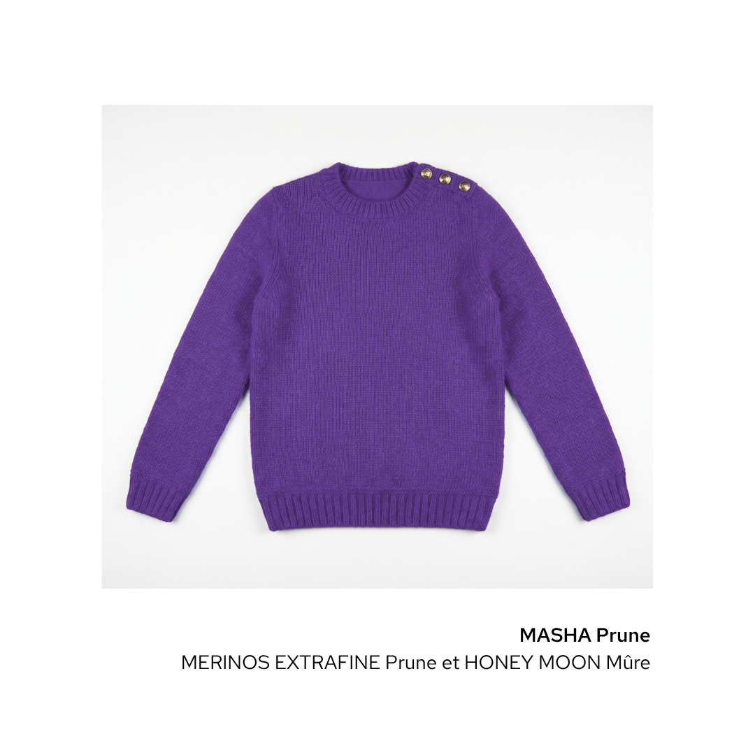 Anny Blatt Masha pull donna signal taglia S mohair merino