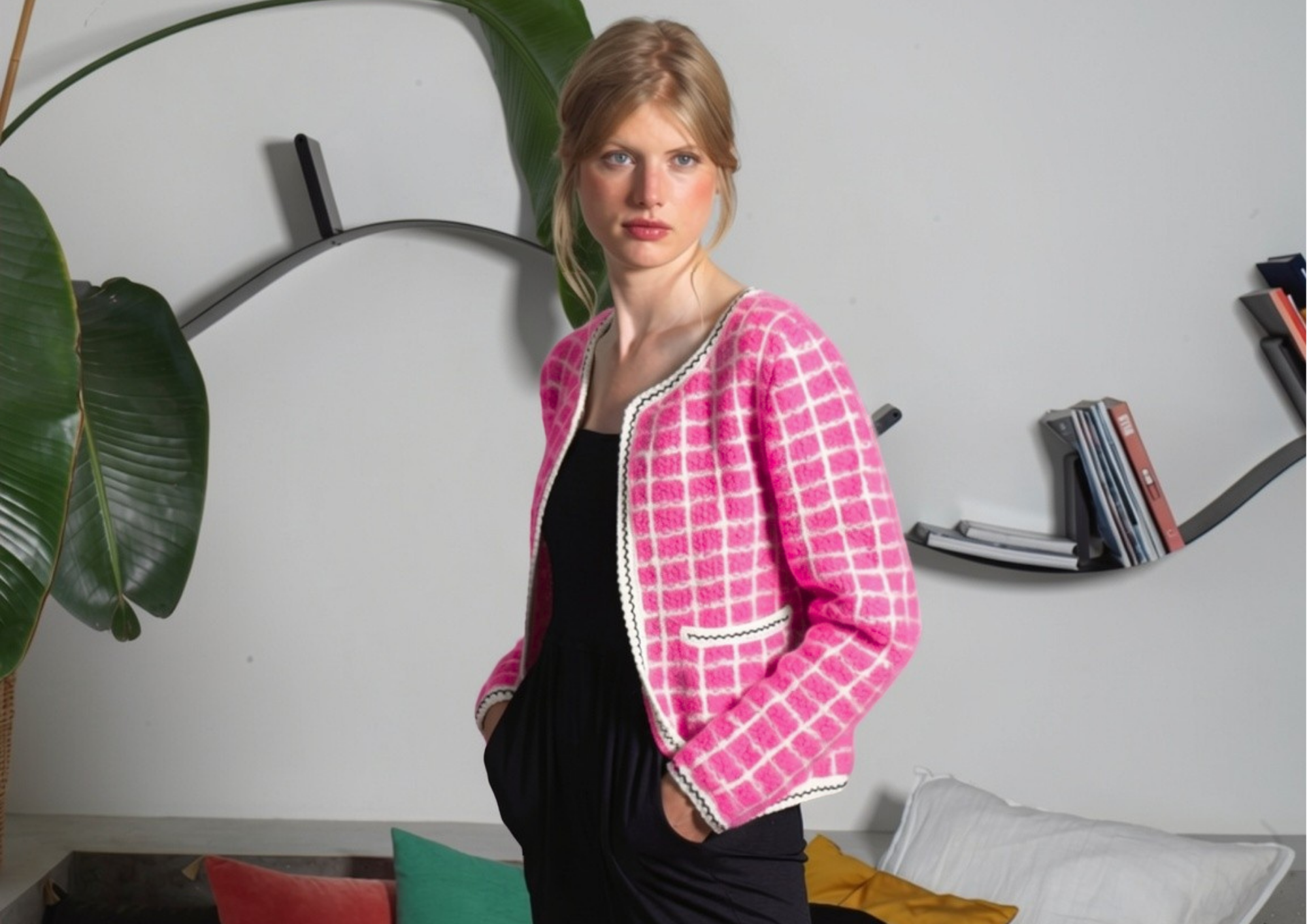 Annyblatt Salomé kit maglia giacca merino
